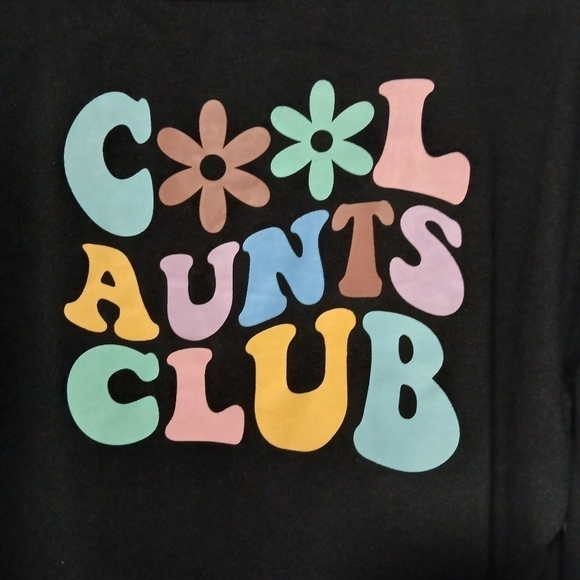 Unbranded ladies long sleeve sweatshirt "Cool Aunts Club" Size XL - Picture 10 of 10
